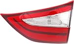 Evan-Fischer Tail Light Assembly Compatible with 2015-2017 Toyota Sienna Inner Passenger Side