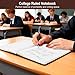 ViVin A4 College Ruled Notebook for Work, 8.5