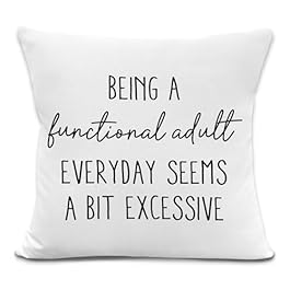 Funny Throw Pillow Covers,...