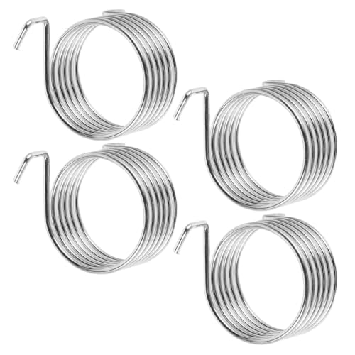 GALPADA 4 Muelles de Extensión para Motocultor Diésel Recubrimiento de Zinc, Tamaño Pequeño, Rendimiento Fiable para Aplicaciones Agrícolas y Repuesto de Acelerador