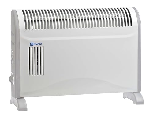 POTENZA REGOLABILE: Controllo preciso della temperatura per un comfort ottimale, con funzione antigelo per ambienti freddi.
