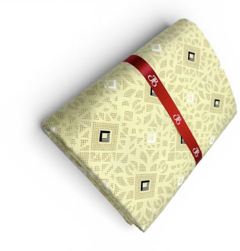 Image of JHABAK'S Unstitched Print Shirt Fabric for Men - Polycotton Material - 2.25Meter Shirt Piece Cloth