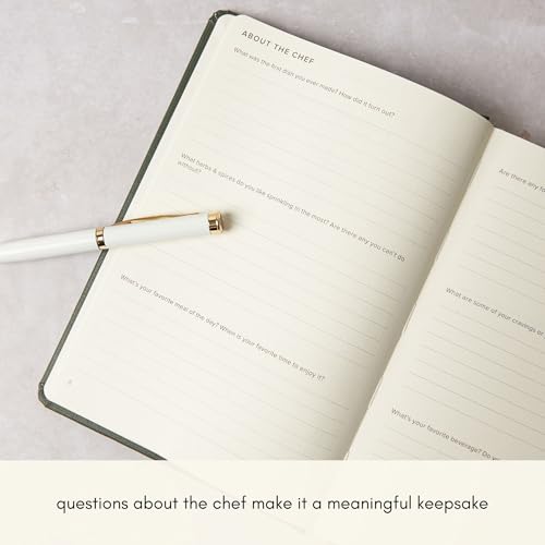 Image of Kunitsa Co. Recipe Notebook, Dark Pine, Hardcover