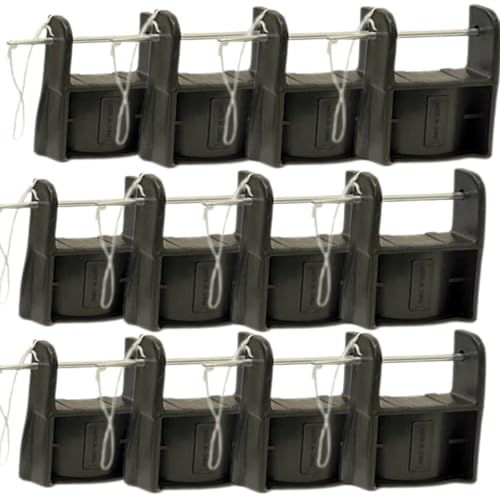 Jeffers Equine Plastic Training Jump Cups for Horses with Pins, Black – Heavy Duty Horse Jump Cups for Training, Arena Obstacles, Hunter Jumper, Equestrian Equipment, Riding Accessories, Pair, 6 Pack