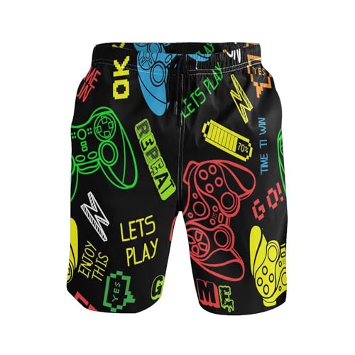 Men's Swim Trunks Quick Dry Board Shorts Summer Beach Shorts Swimwear Bathing Suits - Main Image