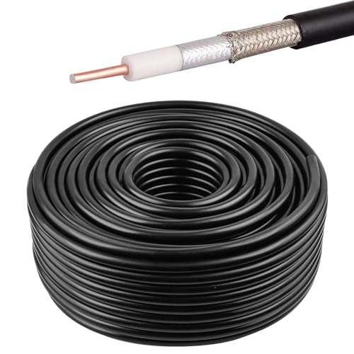 MOOKEERF RG8 Coaxial Cable 200ft,Low Loss RG8 Cable 200 Feet 50 ohm,Without Wood Spool by MOOKEERF - Used condition - Image 6