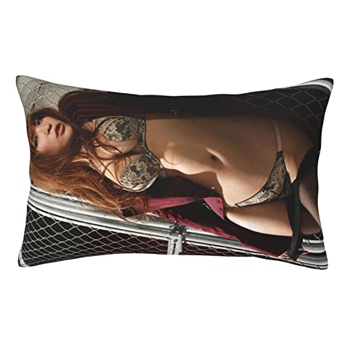 桜ここみ 枕カバー クッションカバー 抱き枕カバー 両面プリント 隠しジッパー 人気 おしゃれ 家の装飾 四季通用 洗える 16"X24"