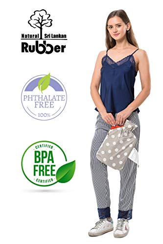 Peterpan Rubber Hot Water Bottles Set, Gifts For The Whole Family - Included: 1 Long Rubber Hot Water Bottle With Cover, 1 Xxx-Large Rubber Water Bottle #TOP3