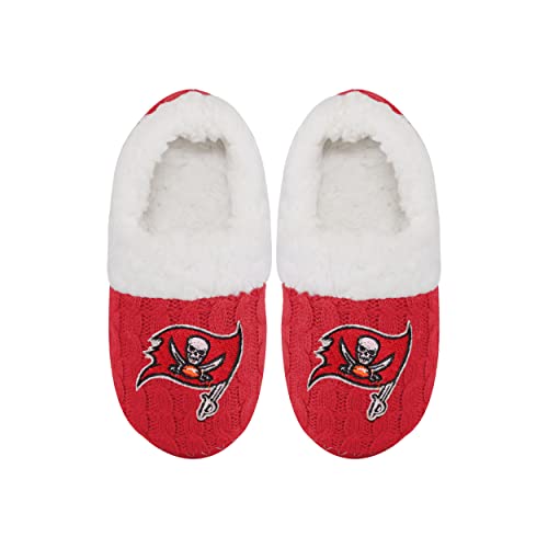 Image of FOCO Womens NFL Team Color Moccasin Slippers