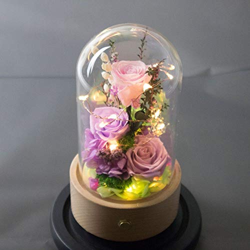 qiyanEternal Life Bluetooth-Lautsprecher kann in die Karte eingefügt Werden Für Älteste können Geschenke geben Muttertag Lehrertag DIY Kreatives Geschenk Lila