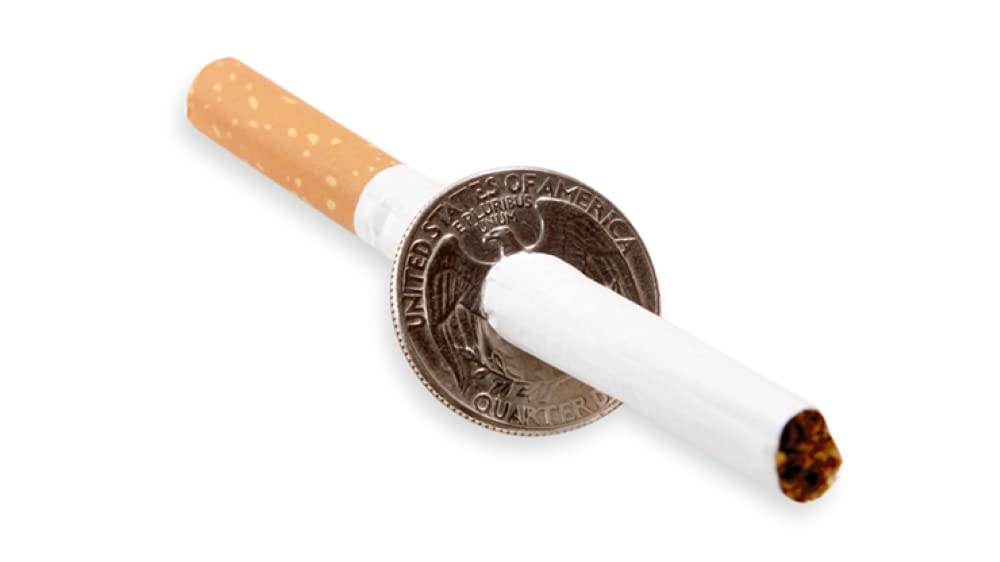 cigarette magic trick Amazon.com: Cigarette Thru Quarter - (Single-Sided) - Cigarette Through Quarter! cigarette magic trick Amazon.com: Cigarette Thru Quarter - (Single-Sided) - Cigarette Through Quarter!