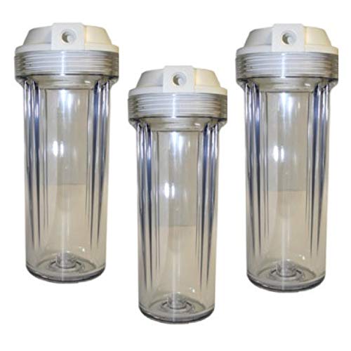 Fountainhead 3 Standard Clear Housings Flat Top for 2.5X10