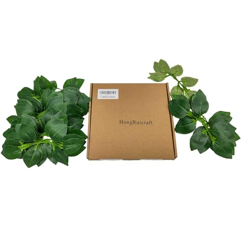 Image of Artificial Foliage 40PCS, Decorative Greenery Foliage, Set of Stems Bulk Silk Greenery Fake Rose Flower Leaves for DIY Wedding Bouquets Bridal Shower Centerpieces Home Decorations