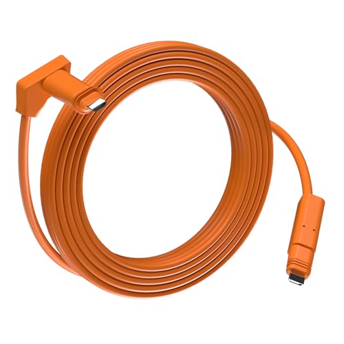 sbaceflay Starlink Cable for Starlink Gen 2, 30FT/10M Replacement Ethernet Cable Cord for Star Link Gen 2 Waterproof Orange