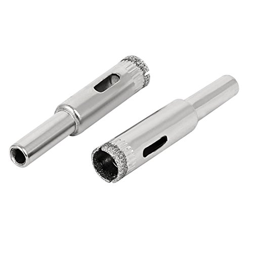 Brocas para vidrio con recubrimiento de diamante 10mm 20 piezas miniatura 4