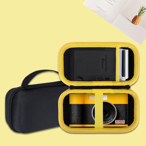Image of Hard Case Replacement for Kodak Mini 2 ERA 4PASS Portable Photo Printer /Kodak Mini Shot 2 ERA 4PASS 2-in-1 Instant Camera and Photo Printer (Black Case)