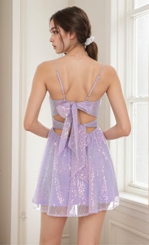 Sequin Homecoming Dresses 2025 Strapless Neck Spaghetti Straps Layered Mini Dress Sweet 16 Prom Dresses for Teens3