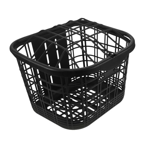 GRIRIW Front Basket Electric Bike Storage Basket Detachable Container for Capacity Items Convenient Cycling Supply for Groceries Books and Pets