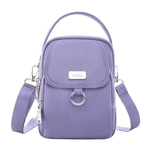Yolimok Waterproof Women Crossbody Bag Elegant Oxford Messenger Bags Simple for Work Over The Shoulder Bag with Adjustable Wide Strap Versatile Crossbody Bags for Women with Multiple Pockets