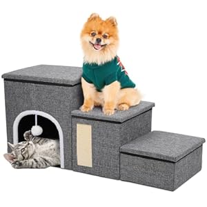 Shikha XL Hundetreppe mit Stauraum