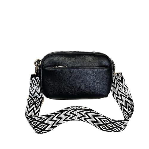 Women's Crossbody Bag, Detachable And Adjustable Wide Shoulder Strap, Zipper Closure, Suitable For Daily Commuting Leisure