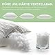 Kopfkissen 40 x 80 Aloe Vera - Kühl im Sommer, Warm im Winter - No.1. Seitenschläfer Kissen mit beruhigender Wirkung - Sehr Atmungsaktiv