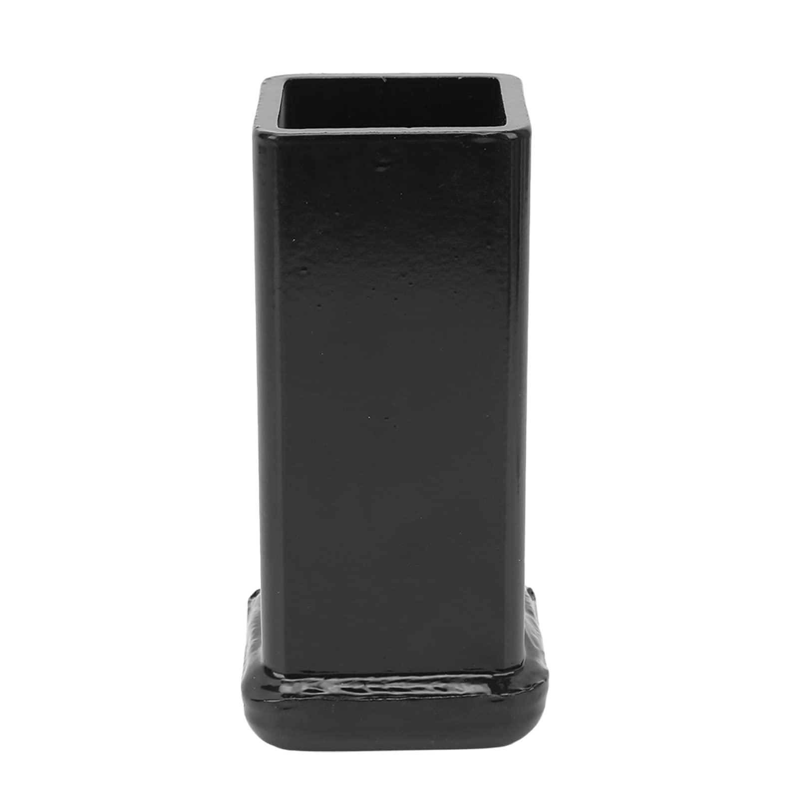 Yctze - Soporte de Bola de Enganche de 6.0 in para Soldar en Cuadrado de 2.0 in X 2.0 in, Accesorios Exteriores para Enganche, Funda Adaptadora para Enganche, Receptor de Bola de