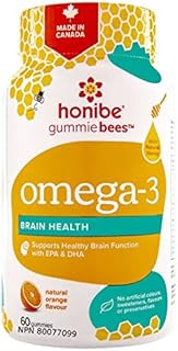 Honibe Omega 3 Gummies for Kids and Adults | Made in Canada |