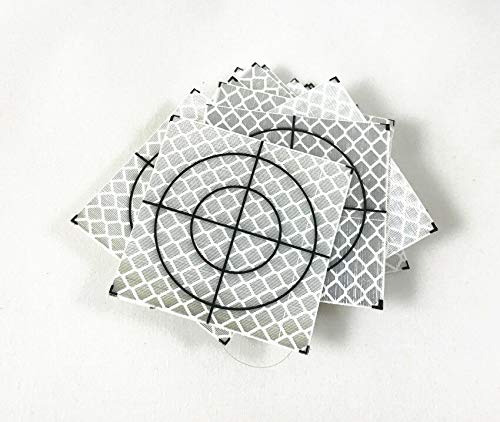 New 20pcs Reflector Sheet 40 x 40mm Reflective Tape Target
