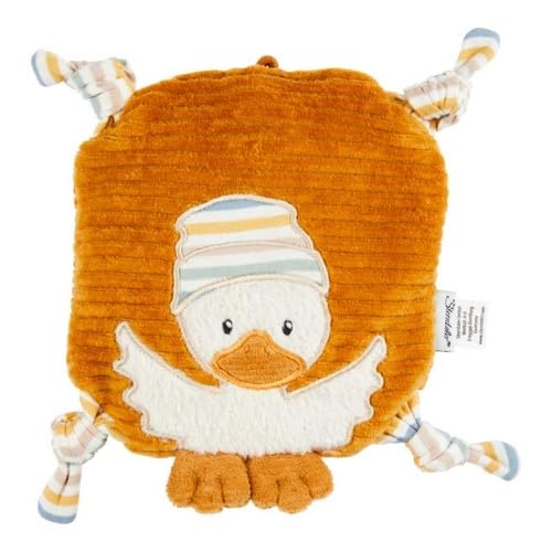 Cojín térmico con diseño de pato Edda Lou con bolsa de avena intercambiable