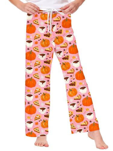 Image of Remimi Girl Boy Plaid Pants Drawstring Summer Casual Loose Bottoms 5-14 Years