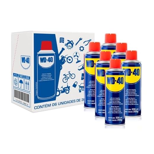 WD-40 PMU SPRAY 300 ml – NOVA LATA / 06 PÇ