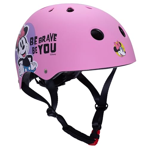 Minnie be You Casque de vélo, skate, 52-56 cm, à partir d'environ 6 ans, roller, casque de protection
