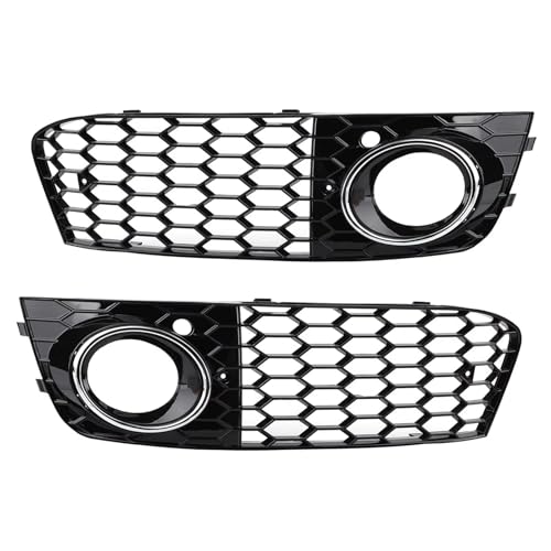 Rejilla de luz antiniebla premium con diseño de panal para A4 B8 2009-2012