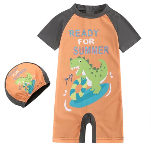 Image of Baby Bucket Swimsuit for Boys | Swimwear with Cap | Swimming Costume | Swimwear and Beachwearr