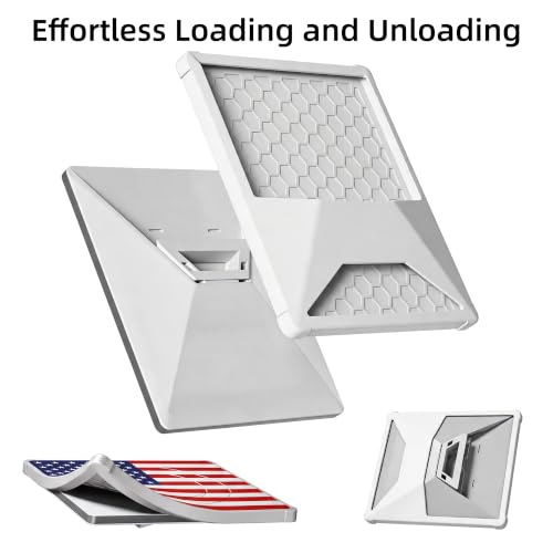 Image of Starlink Mini Protective Cover, Hailproof Liquid Silicone Case, Flag | Waterproof Anti-Scratch Silicone Protective Cover, Starlink Mini Accessory for Roof Mount, Car & RV Camping