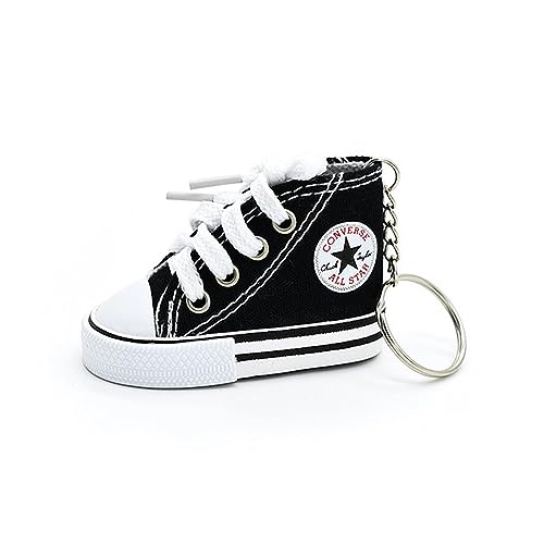 Portachiavi per Scarpe Mini Sneaker in Tela Portachiavi per Scarpe da Tennis Blu Rosa Nero Bianco Scarpe Sportive Portachiavi Bambola Regali Divertenti