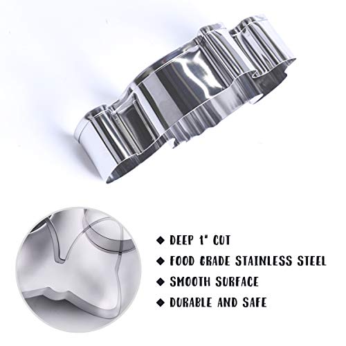 Set di 8 pezzi formine per biscotti Mickey Minnie