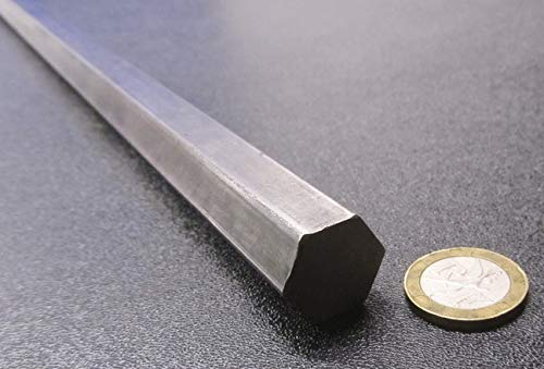 1215 Carbon Steel Hex Rod .500" Diameter x 1 Foot Length 4 Pieces