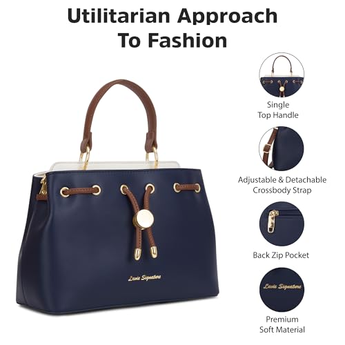 Image of Lavie Signature Women's Bahamas Satchel Bag | Satchel Handbag for Work | Ladies Purse | Stylish Shoulder Bag | Gift for Women