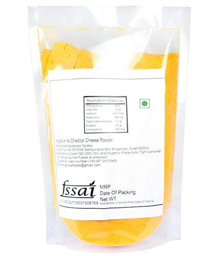 Godka Cheddar Cheese Powder/Cheese Popcorn Seasoning Powder (an All Purpose Seasoning) ,Perfect for Pop Corn, Pasta & Fries ,1kg