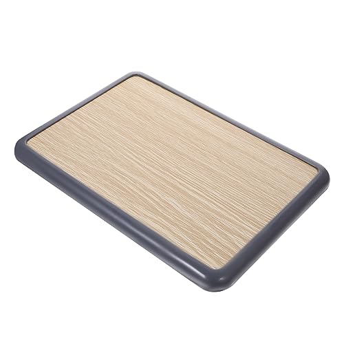 ABOOFAN Stool Seat Accessory 34x24 Inch Wooden Seat for Home Stool Top Decorative Sturdy