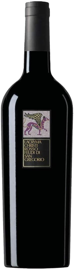 Feudi di San Gregorio | Lacryma Christi Rosso del Vesuvio | Vino Rosso della Campania | Confezione da 3 Bottiglie da 750ml