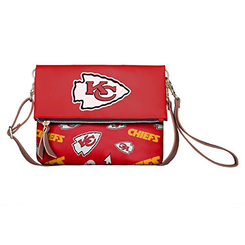 FOCO NFL Printed Collection Foldover Tote Bag