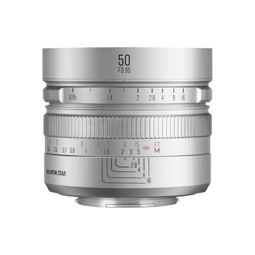 Amazon.co.jp: Brightin Star 50mm F0.95 大口径 標準レンズ MF 単焦点