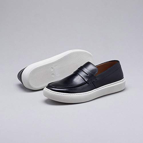 Mocassim Masculino Couro Preto 38