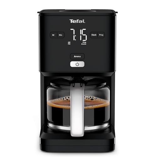 Tefal Cafetière filtre, 10 à 15 Tasses, 1.25 L,...