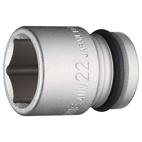 トネ(TONE) インパクト用ソケット 4NV-22 差込角12.7mm(1/2) 二面幅22mm