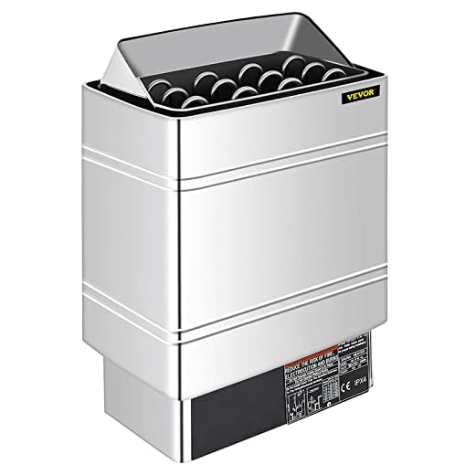 VEVOR Sauna Heater 9KW Dry Steam Bath Sauna Heater Stove 220V Electric Sauna Stove for Max.459 Cubic Feet Home Hotel Sauna Room Spa Shower Bath Sauna