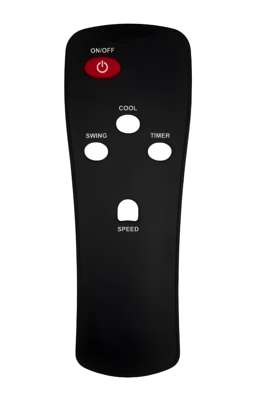 air cooler replacement remote control | black wireless remote durable abs body | easy to use